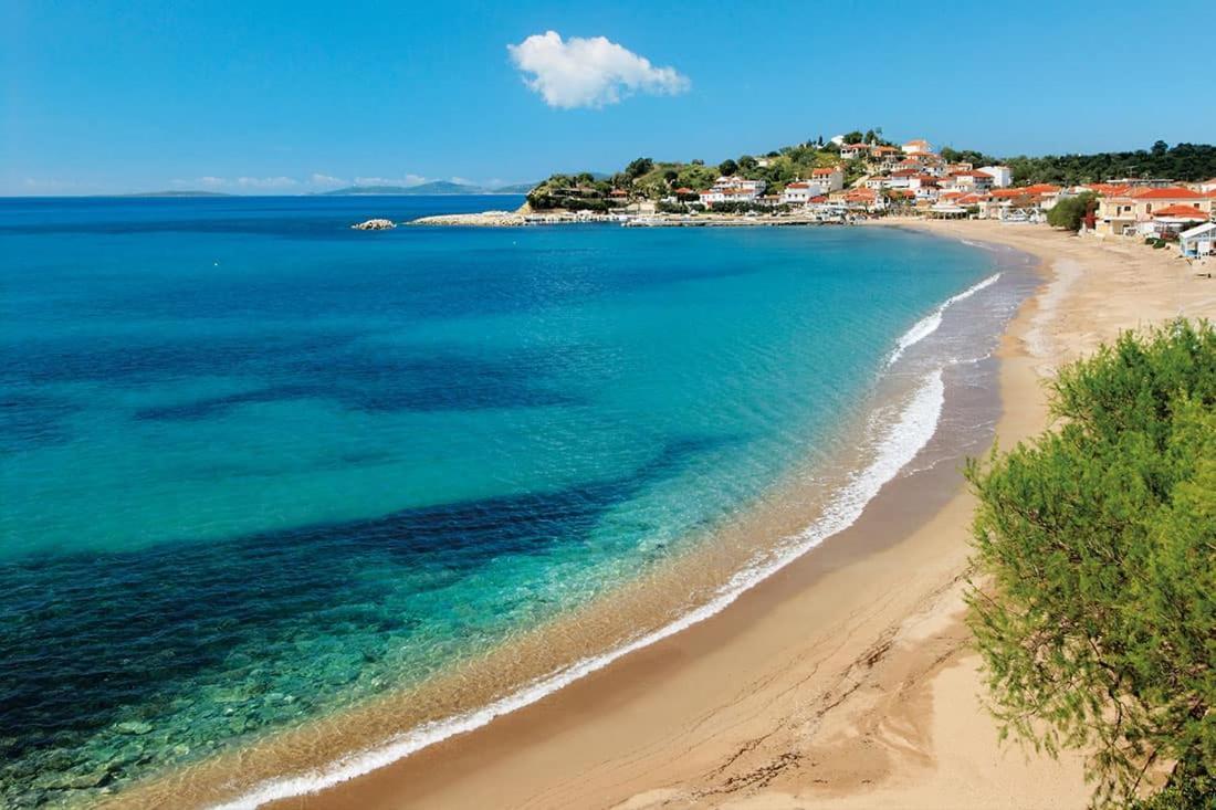 Venus Villa With Private Pool, 2Min To The Beach 피니코운타 외부 사진